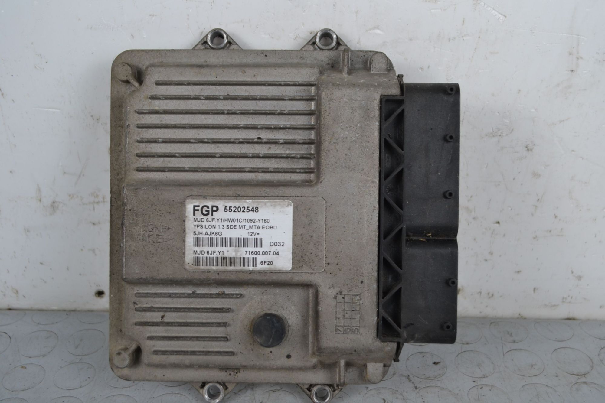 Centralina ECU Lancia Ypsilon Dal 2003 al 2011 Cod 55202548  1706190981578