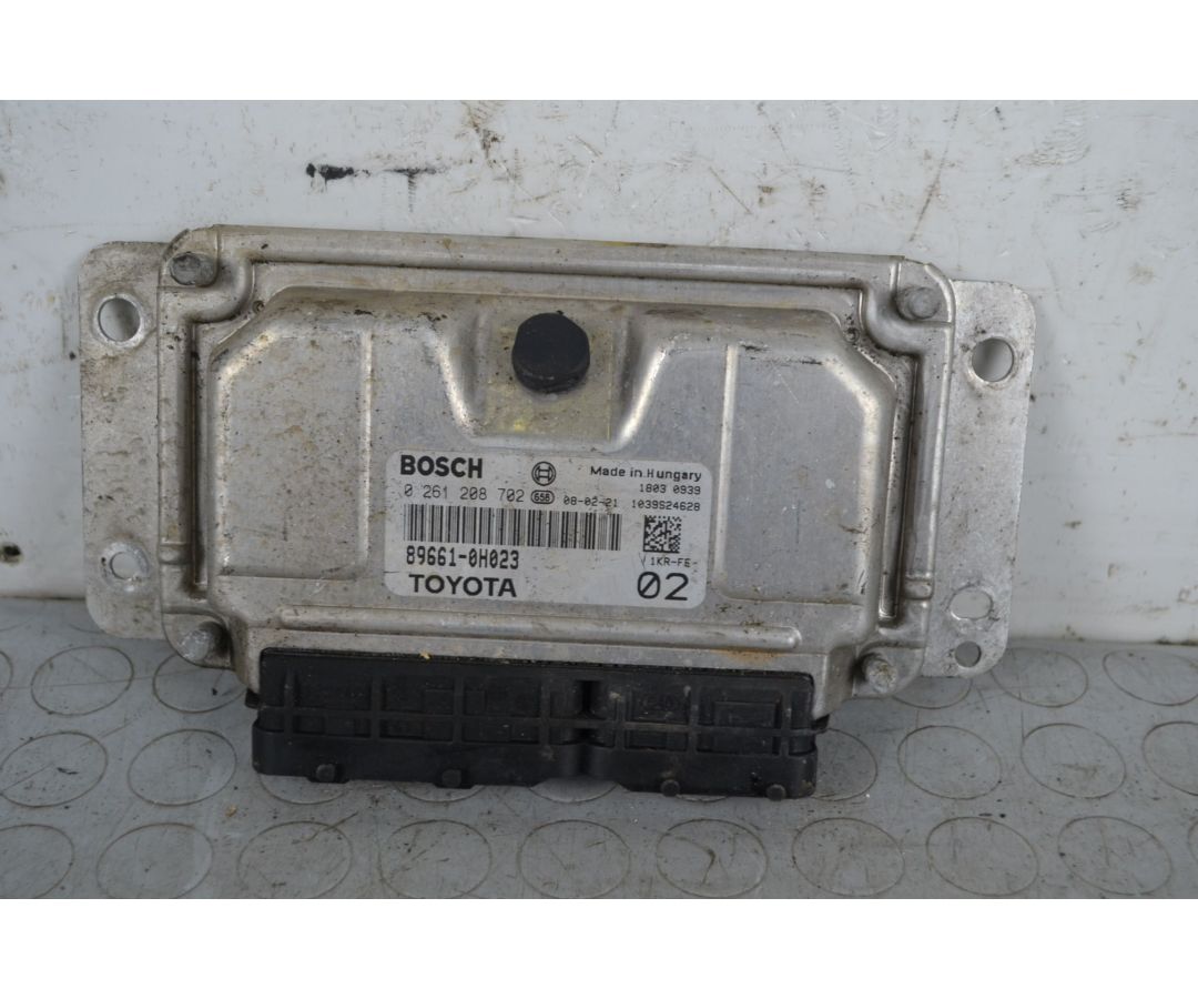 Centralina ECU Toyota Aygo Dal 2005 al 2012 Cod 89661-0H023  1706697231107