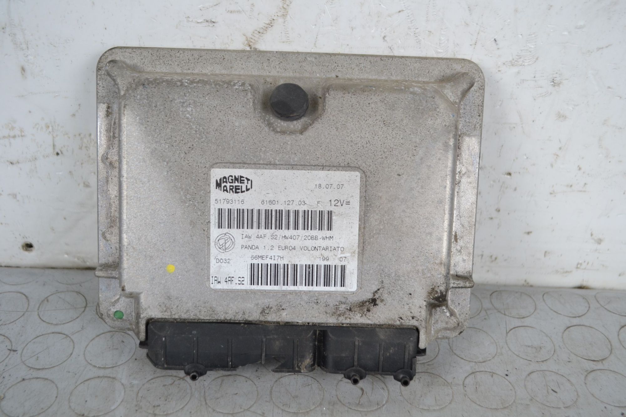 Centralina ECU Fiat Panda 141 Dal 1986 al 2003 Cod 51793116  1706697979535