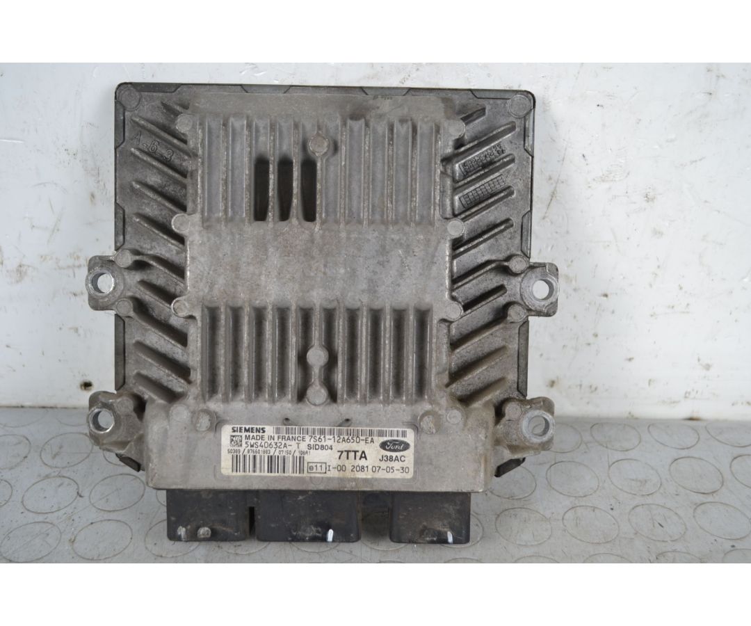 Centralina ECU Ford Fiesta V Dal 2002 al 2008 Cod 7S61-12A650-EA  1706698172874