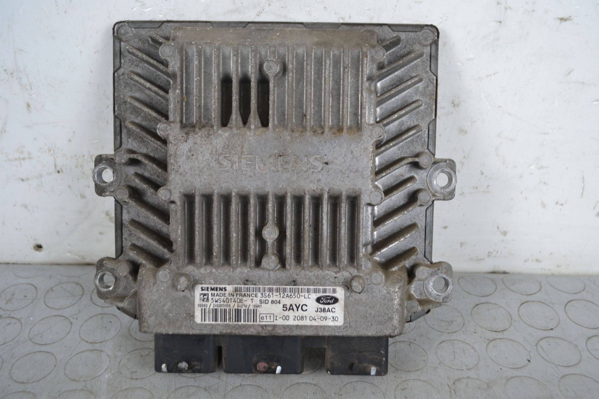 Centralina ECU Ford Fiesta V Dal 2002 al 2008 Cod 3S61-12A650-LC  1706701850959