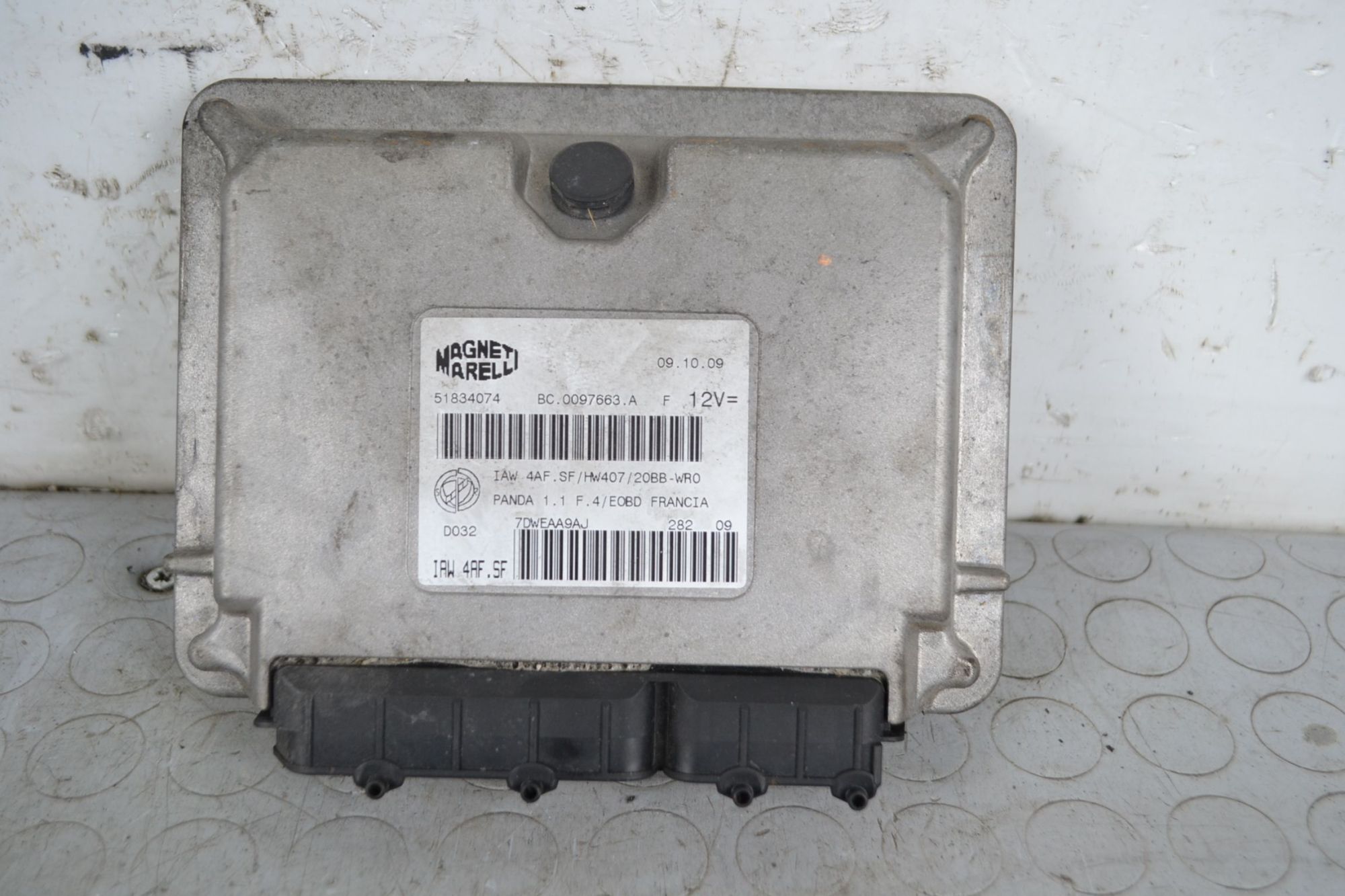 Centralina ECU Fiat Panda 169 Dal 2003 al 2012 Cod 51834074  1706708124466