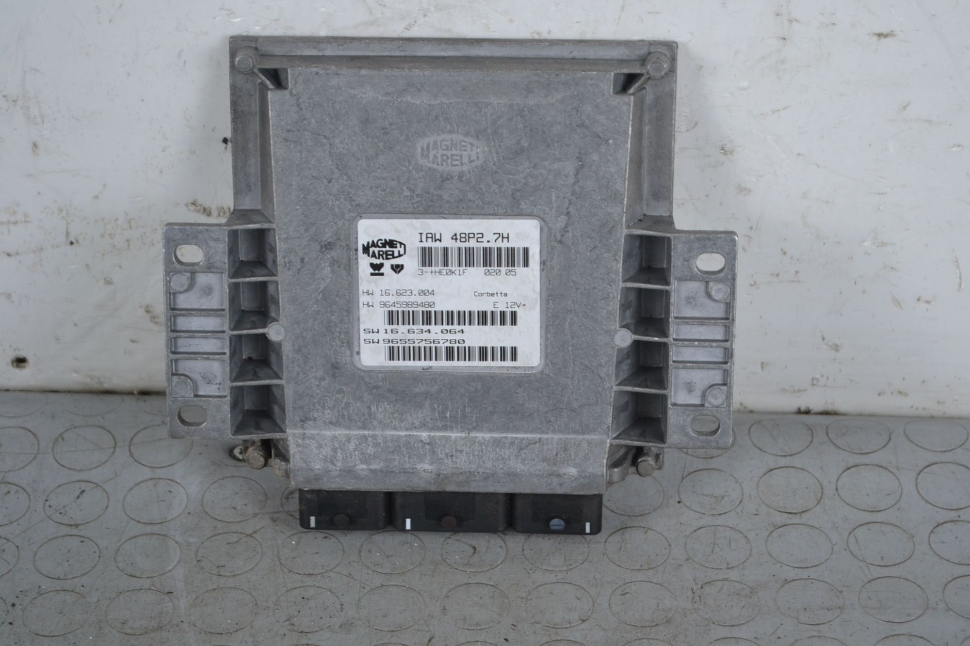 Centralina ECU Citroen C3 1.1 dal 2002 al 2009 Cod 9655756780  1706785886158