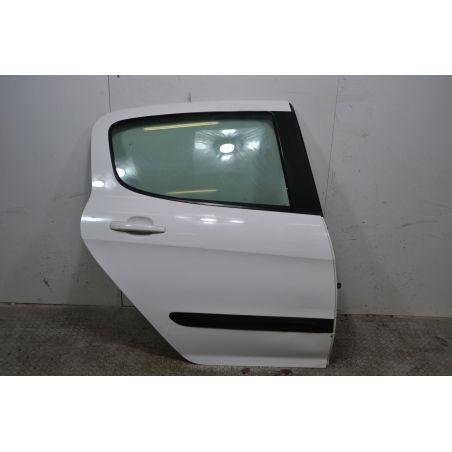 Portiera sportello posteriore DX Peugeot 308 Dal 2007 al 2014 Colore bianco  1706795504356