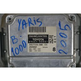 Centralina ECU Toyota Yaris I dal 1999 al 2005 Cod 89661-0d081  1707399285771