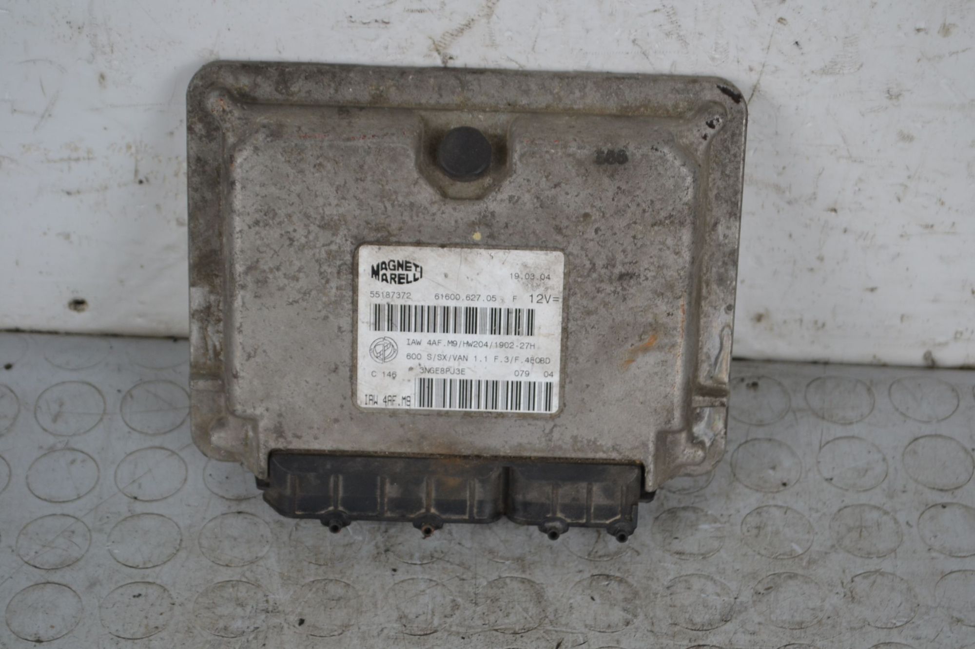 Centralina ECU Fiat Seicento dal 2000 al 2010 Cod 55187372  1707495404076