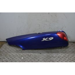 Carena Fianchetto Posteriore Con Stop Sinistro Sx Piaggio X9 250 Dal 1999 al 2002  1707745727504