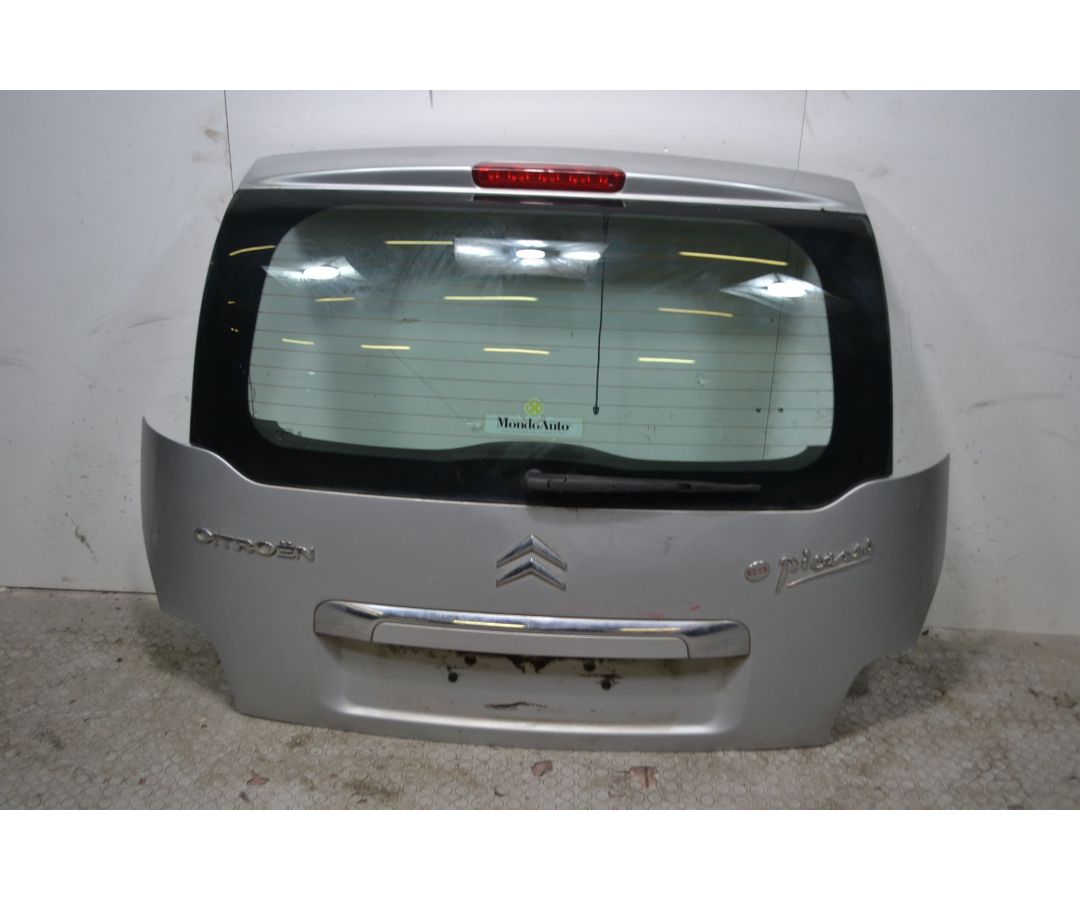 Portellone bagagliaio posteriore Citroen C3 Picasso Dal 2008 al 2017 Colore grigio argento  1707922984850