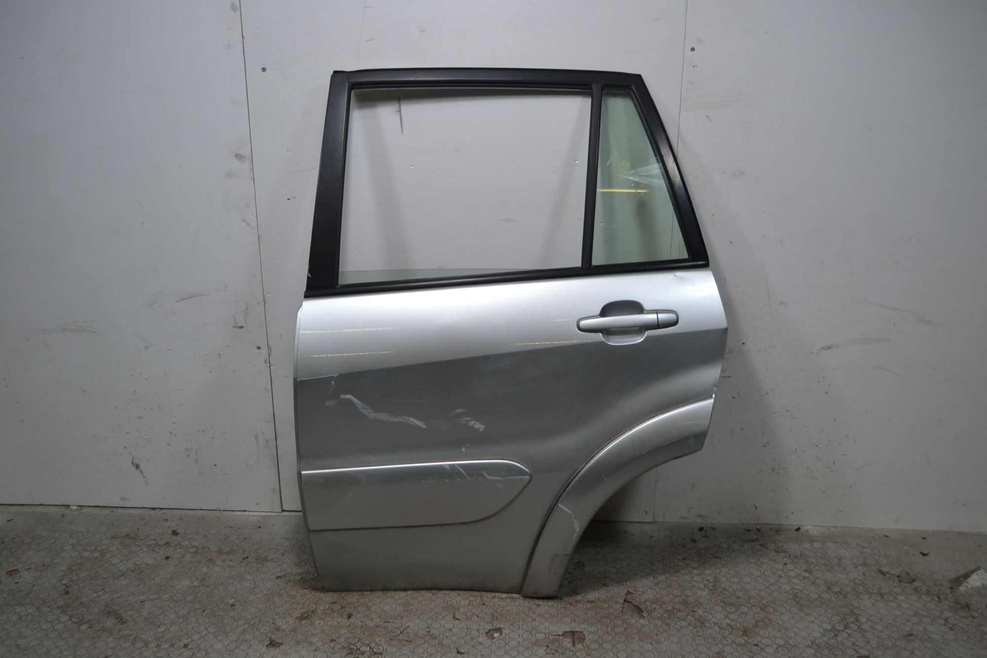 Portiera sportello posteriore SX Toyota Rav4 Dal 2000 al 2006 Colore grigio argento  1707927393053