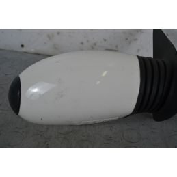 Specchietto retrovisore esterno DX Fiat Seicento Dal 2005 al 2010 Colore bianco Cod 021074  1707994108185