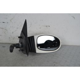 Specchietto retrovisore esterno DX Fiat Seicento Dal 2005 al 2010 Colore bianco Cod 021074  1707994108185