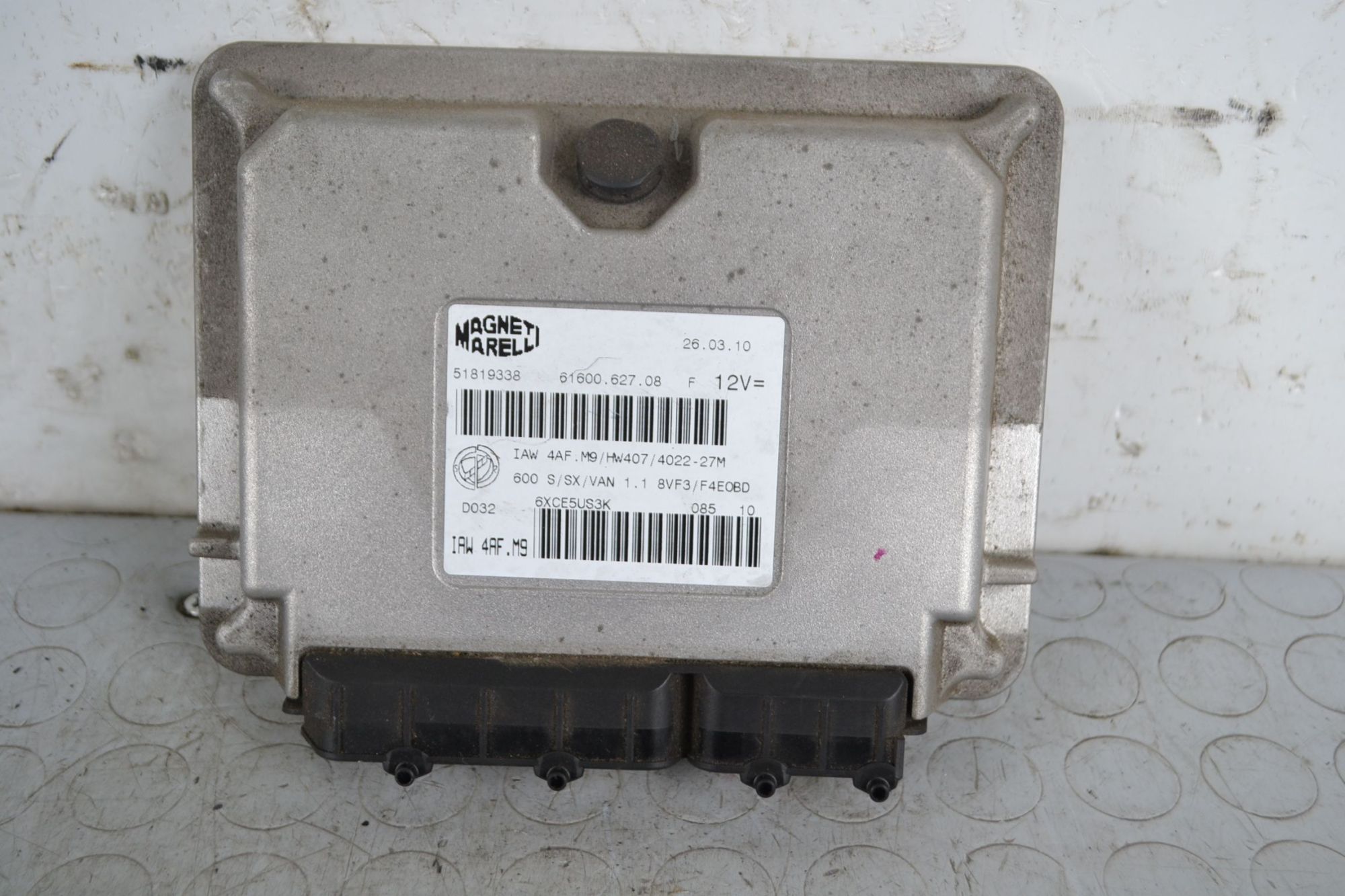 Centralina ECU Fiat Seicento Dal 1998 al 2010 Cod 51819338 1.1CC  1708418755596