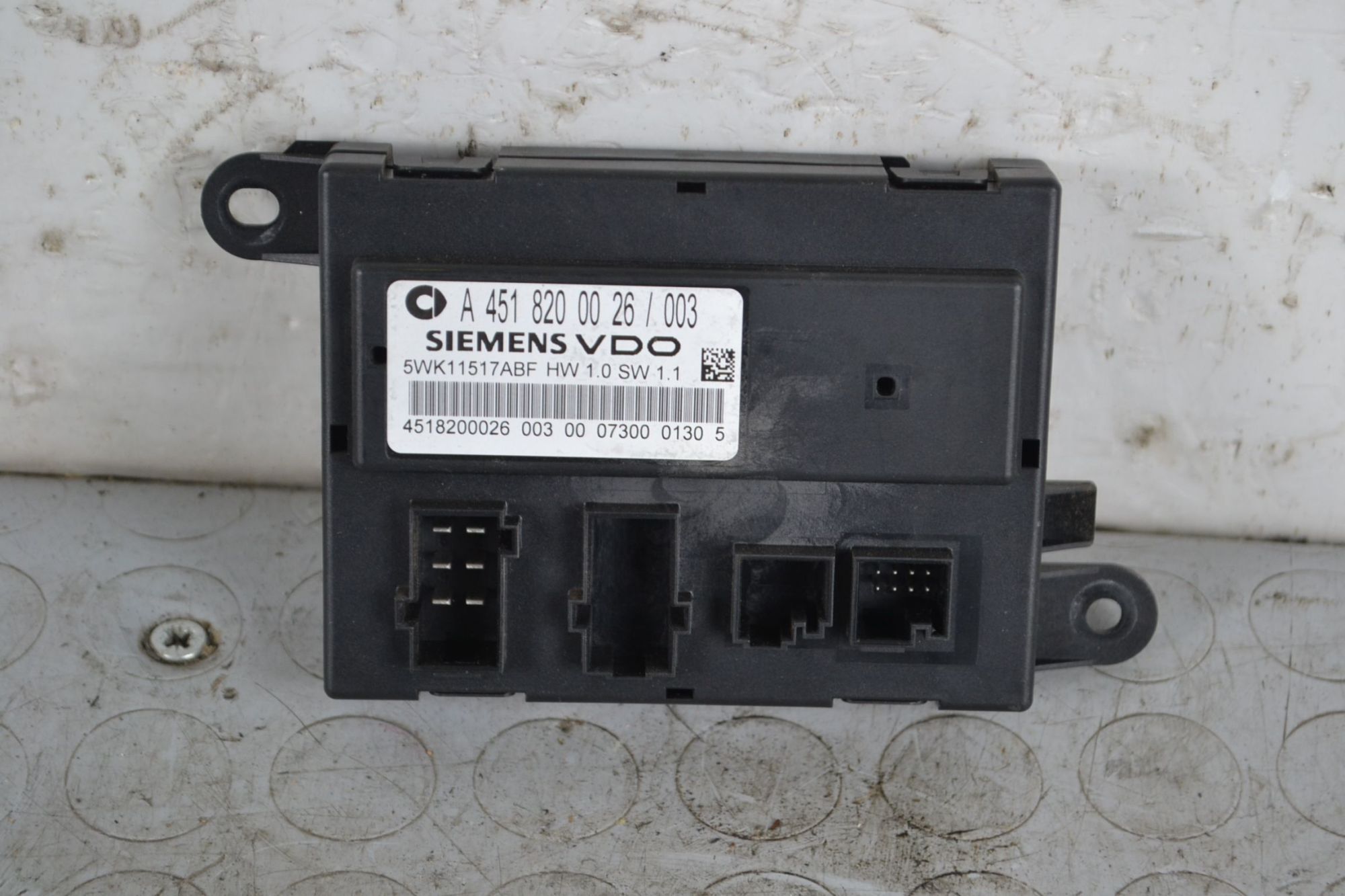 Centralina Chiusura Centralizzata Smart ForTwo W451 dal 2007 al 2015 Cod a4518200026  1708530540025