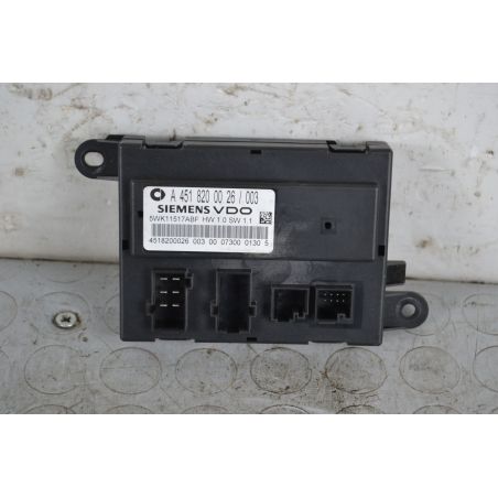 Centralina Chiusura Centralizzata Smart ForTwo W451 dal 2007 al 2015 Cod a4518200026  1708530540025