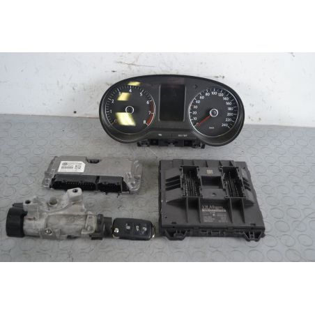 Kit chiave Volkswagen Polo 6R Dal 2009 al 2014 Cod 6R0920860H/03C906024CN  1709654453819