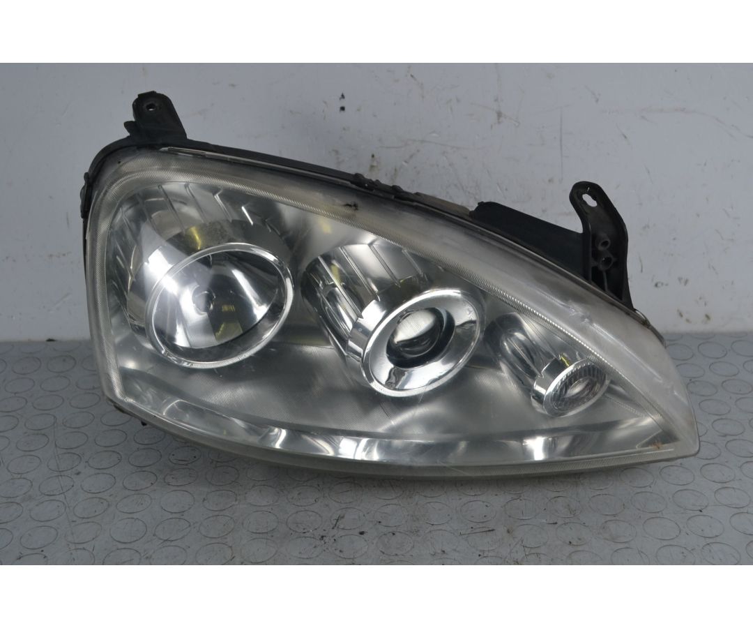 Faro fanale anteriore DX Opel Corsa C Restyling Dal 2003 al 2006 Cod 200503  1710323041978