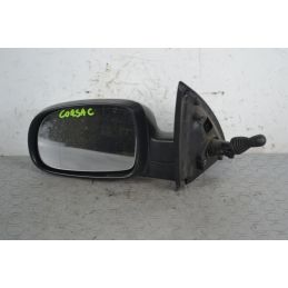 Specchietto retrovisore esterno SX Opel Corsa C Dal 2000 al 2006 Cod 010673  1710428663860