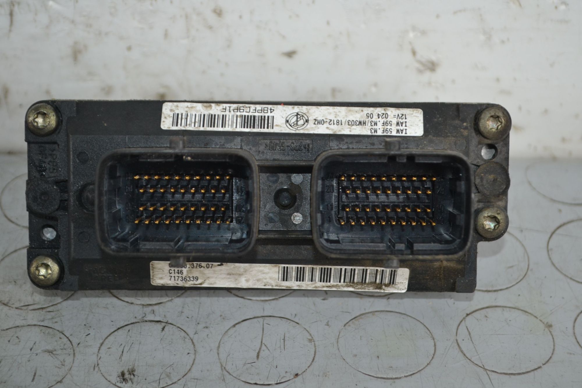 Centralina ECU Fiat Punto 188 1.2 B Dal 1999 al 2003 Cod 71736339  1711022338796