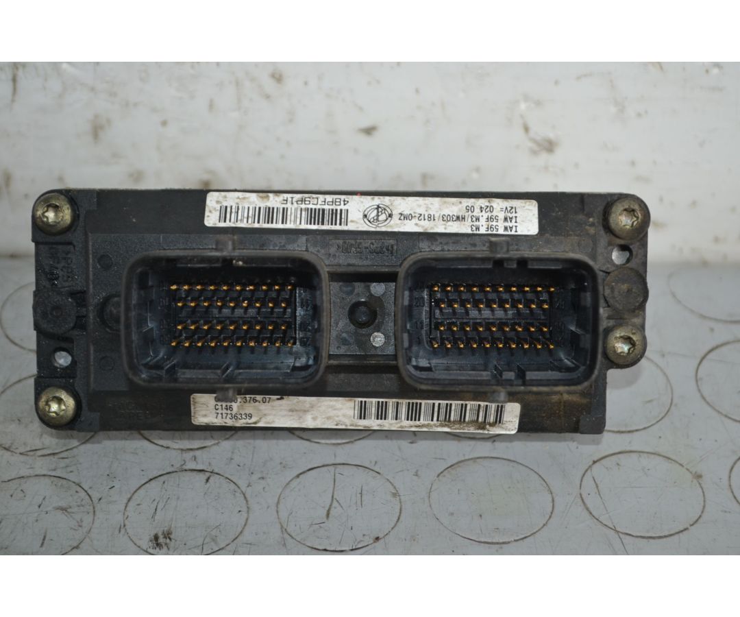 Centralina ECU Fiat Punto 188 1.2 B Dal 1999 al 2003 Cod 71736339  1711022338796