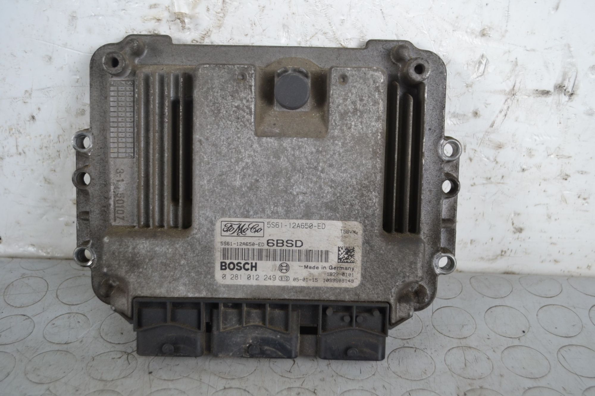 Centralina ECU Ford Fiesta VI Dal 2008 al 2017 Cod 5S61-12A650-ED  1712311562052