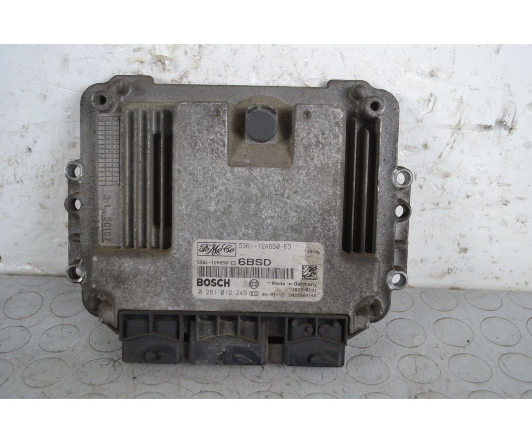 Centralina ECU Ford Fiesta VI Dal 2008 al 2017 Cod 5S61-12A650-ED  1712311562052