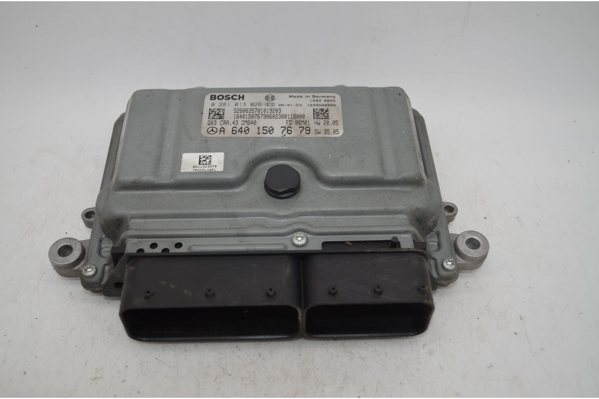 Centralina ECU Mercedes Classe A W169 Dal 2004 al 2008 Cod A6401507679  1714639921245