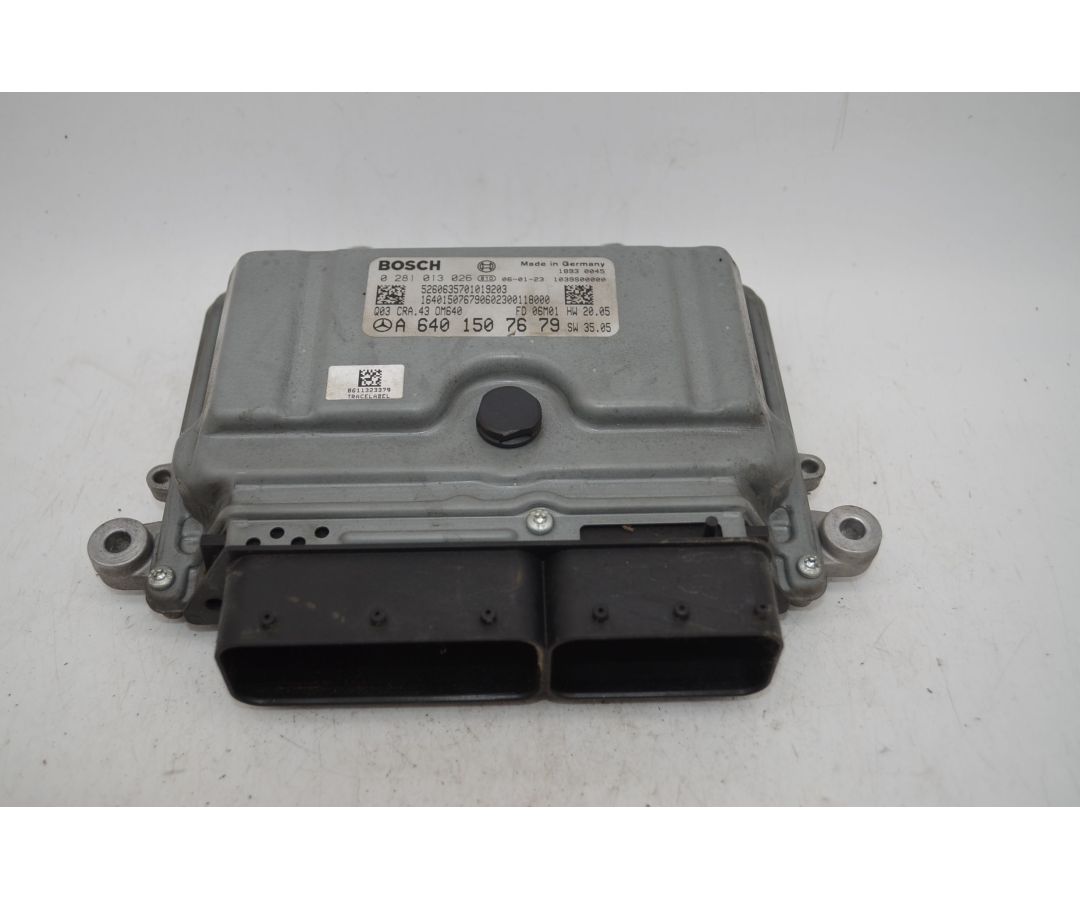 Centralina ECU Mercedes Classe A W169 Dal 2004 al 2008 Cod A6401507679  1714639921245