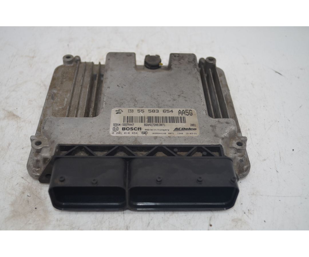 Centralina ECU Opel Astra J dal 2009 al 2015 COD 55583654  1715845931295