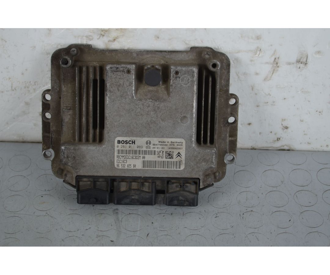 Centralina ECU Peugeot 206 dal 2003 al 2012 Cod 9653202580  1716553193166