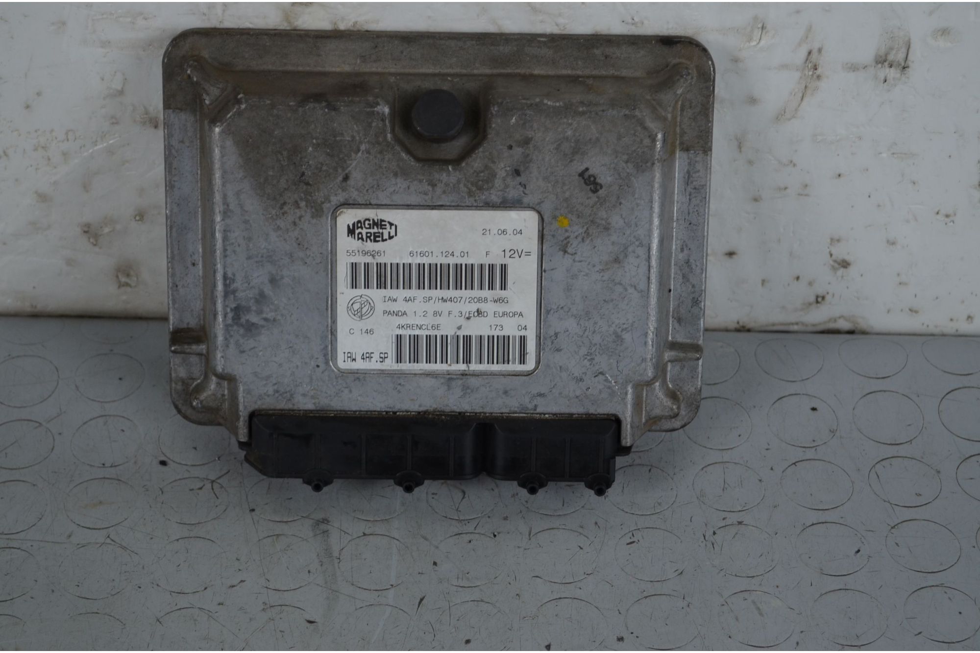 Centralina ECU Fiat Panda dal 2003 al 2012 Cod 55196261  1716554124367