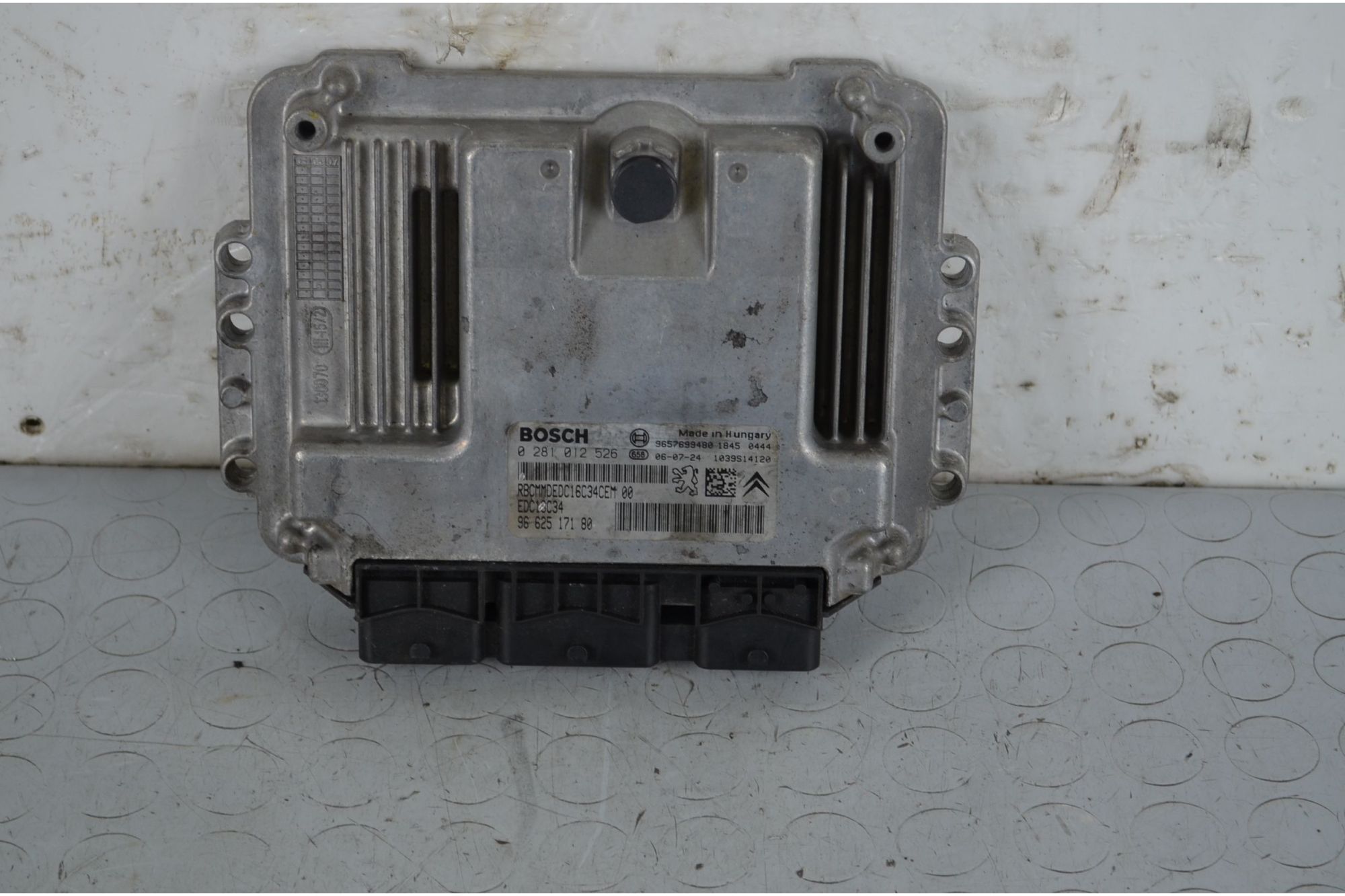 Centralina ECU Peugeot 207 dal 2006 al 2015 Cod 9662517180  1716554767656