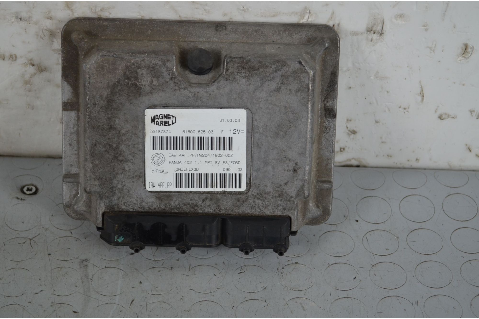 Centralina ECU Fiat Panda dal 1992 al 2003 Cod 55187374  1716558499164