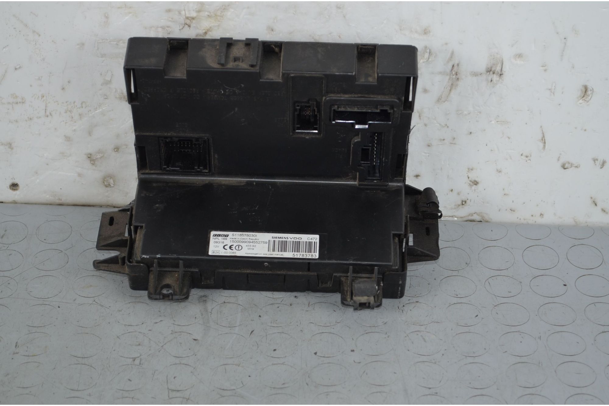 Body Computer Fiat Panda dal 2003 al 2012 Cod 51783783  1716794002203