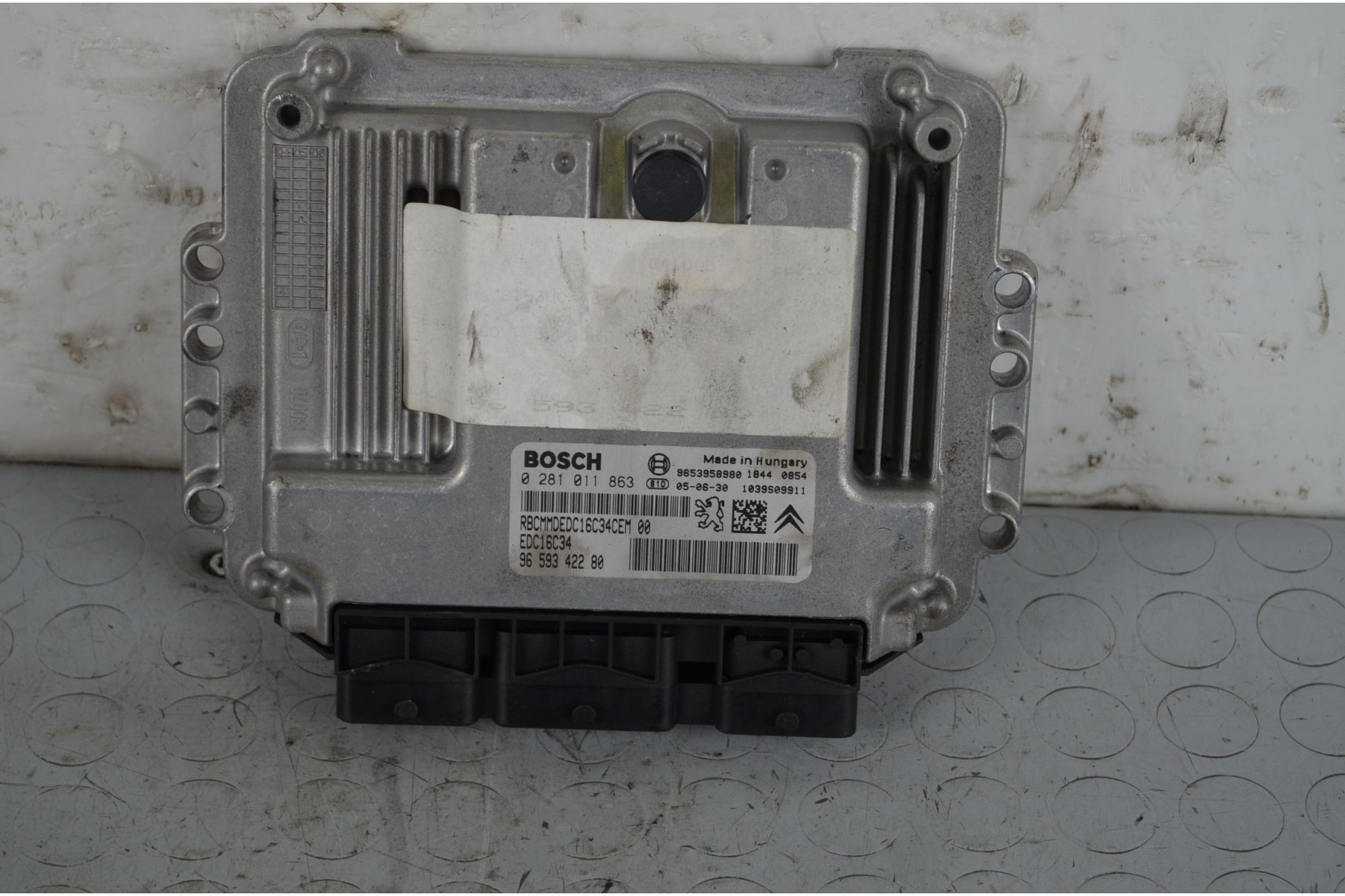 Centralina ECU Peugeot 307 dal 2001 al 2009 Cod 9659342280  1716888157956