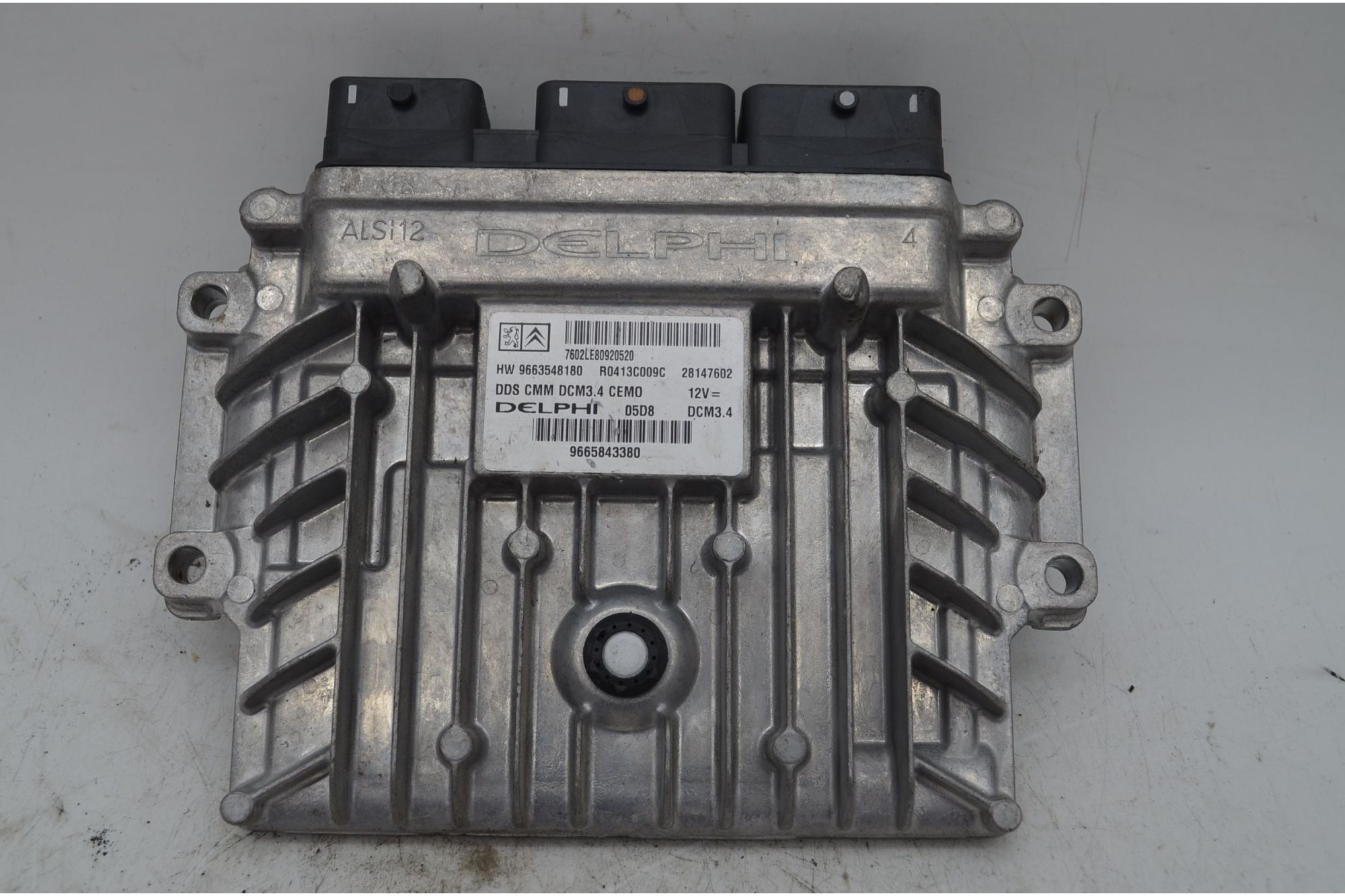 Centralina ECU Peugeot 407 Dal 2004 al 2012 Cod 9663548180  1716971948232