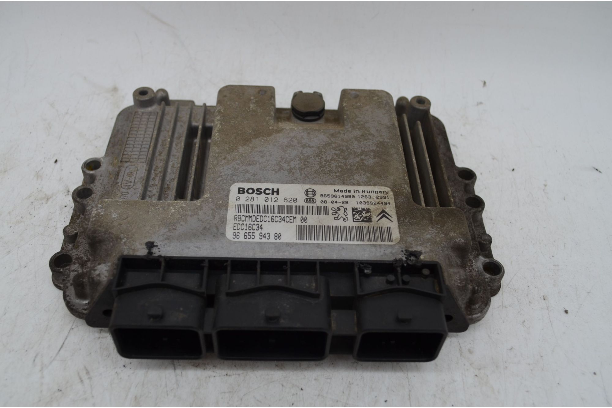 Centralina ECU Citroen Berlingo Dal 2008 al 2013 Cod 0281012620  1716990512599