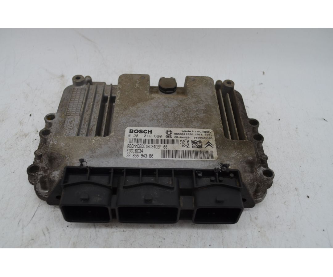 Centralina ECU Citroen Berlingo Dal 2008 al 2013 Cod 0281012620  1716990512599