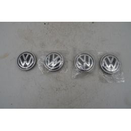 Set 4 coprimozzo ruota originali 56mm Volkswagen Polo 6C dal 2017 Cod 6C0601171  1717746038141