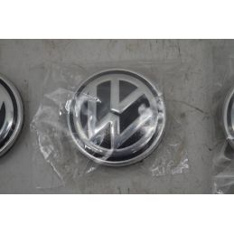 Set 4 coprimozzo ruota originali 56mm Volkswagen Polo 6C dal 2017 Cod 6C0601171  1717746038141