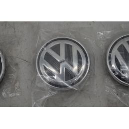 Set 4 coprimozzo ruota originali 56mm Volkswagen Polo 6C dal 2017 Cod 6C0601171  1717746038141