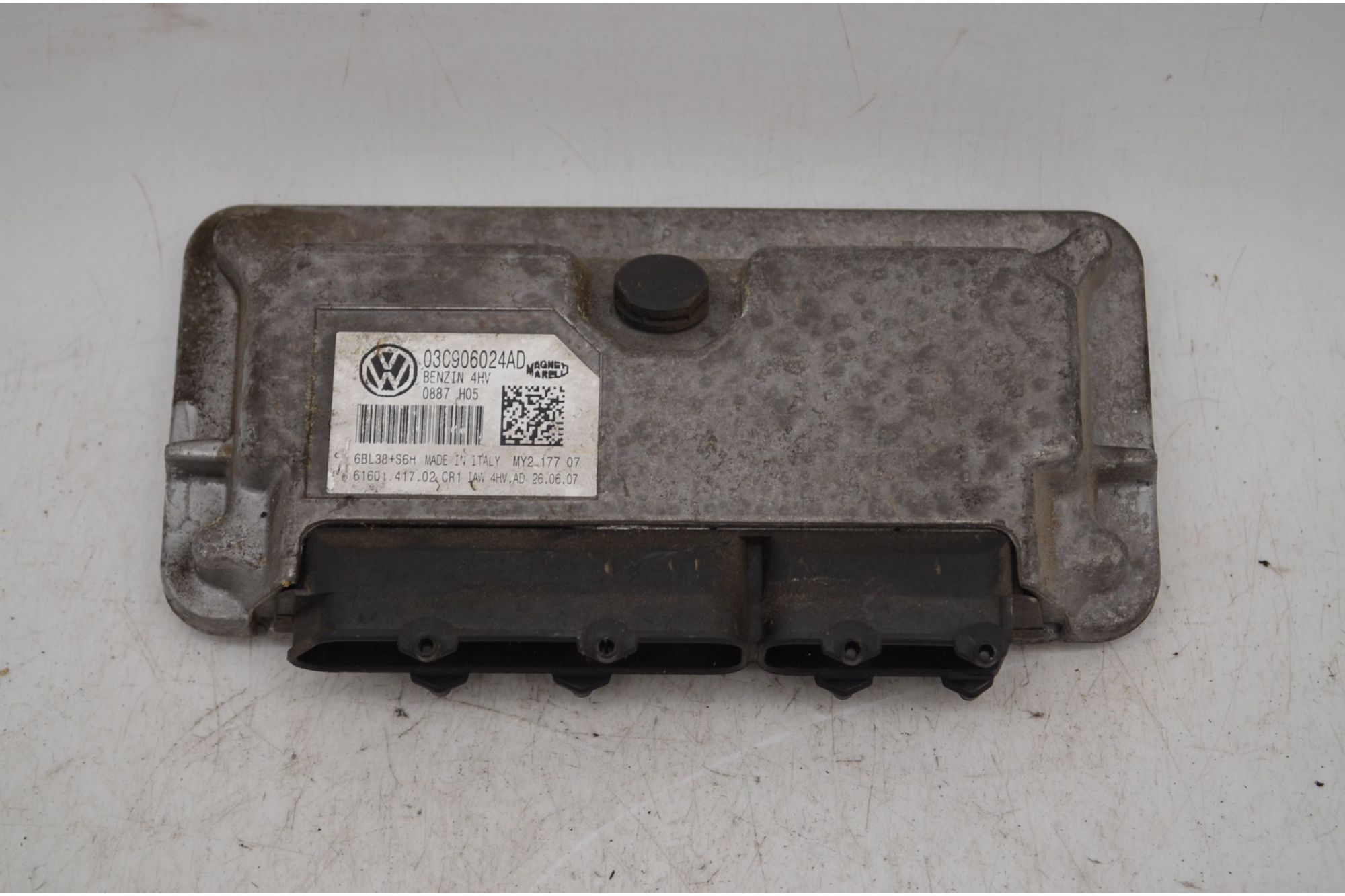 Centralina ECU Volkswagen Polo 9N3 Dal 2005 al 2009 Cod 03C906024AD  1718024606328