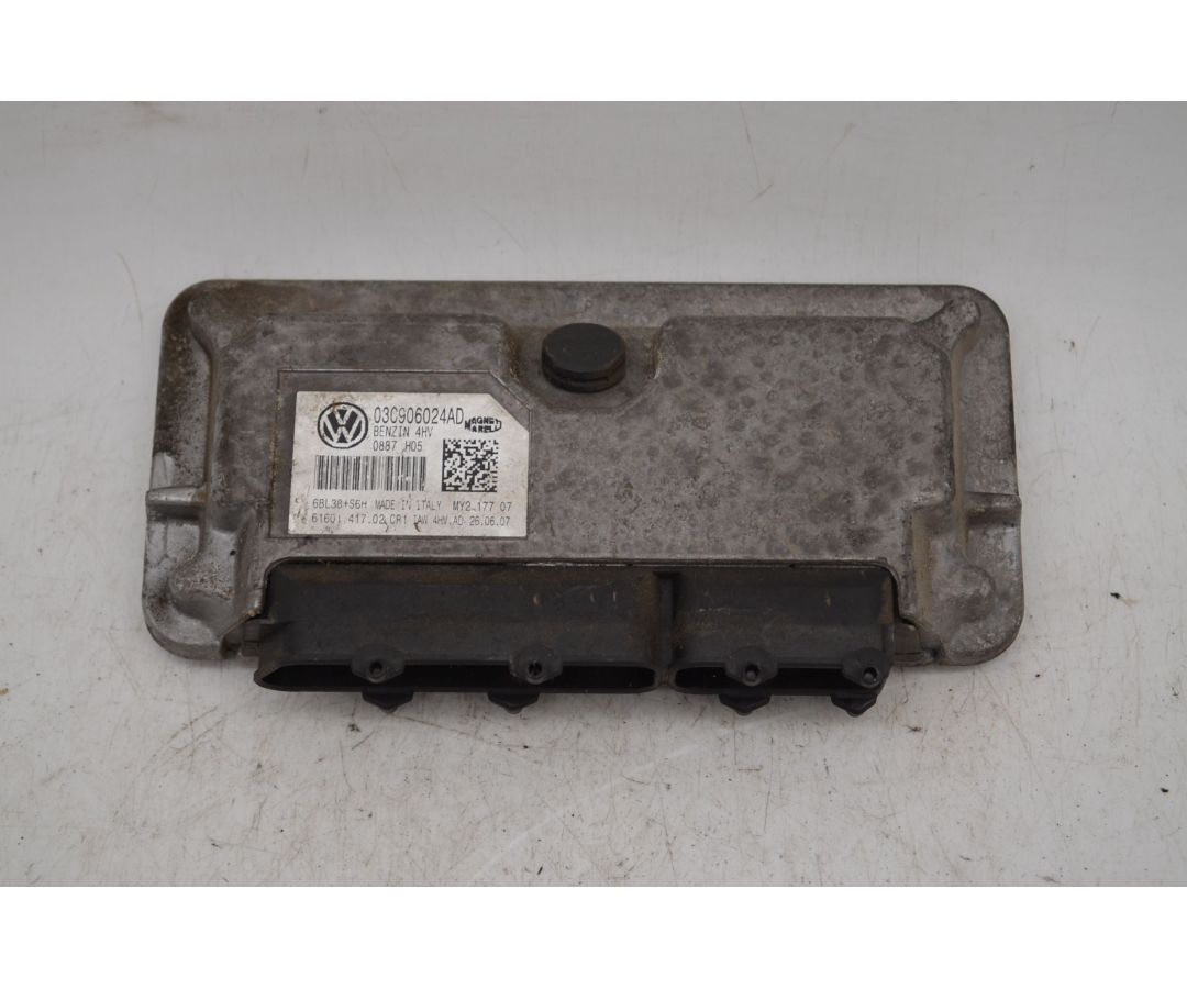 Centralina ECU Volkswagen Polo 9N3 Dal 2005 al 2009 Cod 03C906024AD  1718024606328