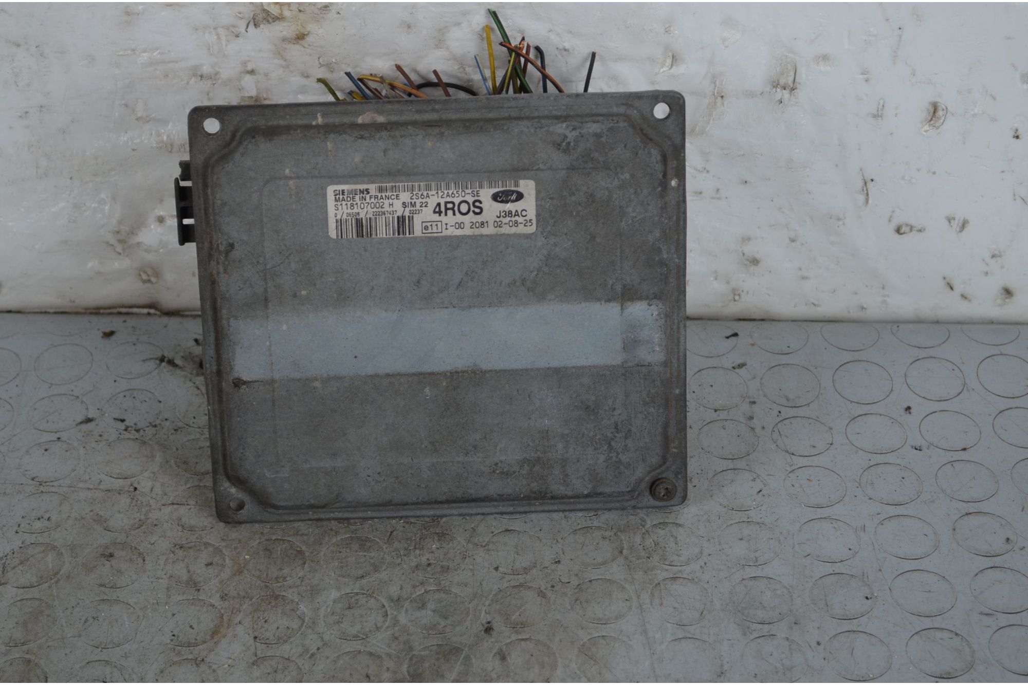 Centralina ECU Ford Fiesta V dal 2002 al 2008 Cod 2s6a-12a650-se  1718119019750