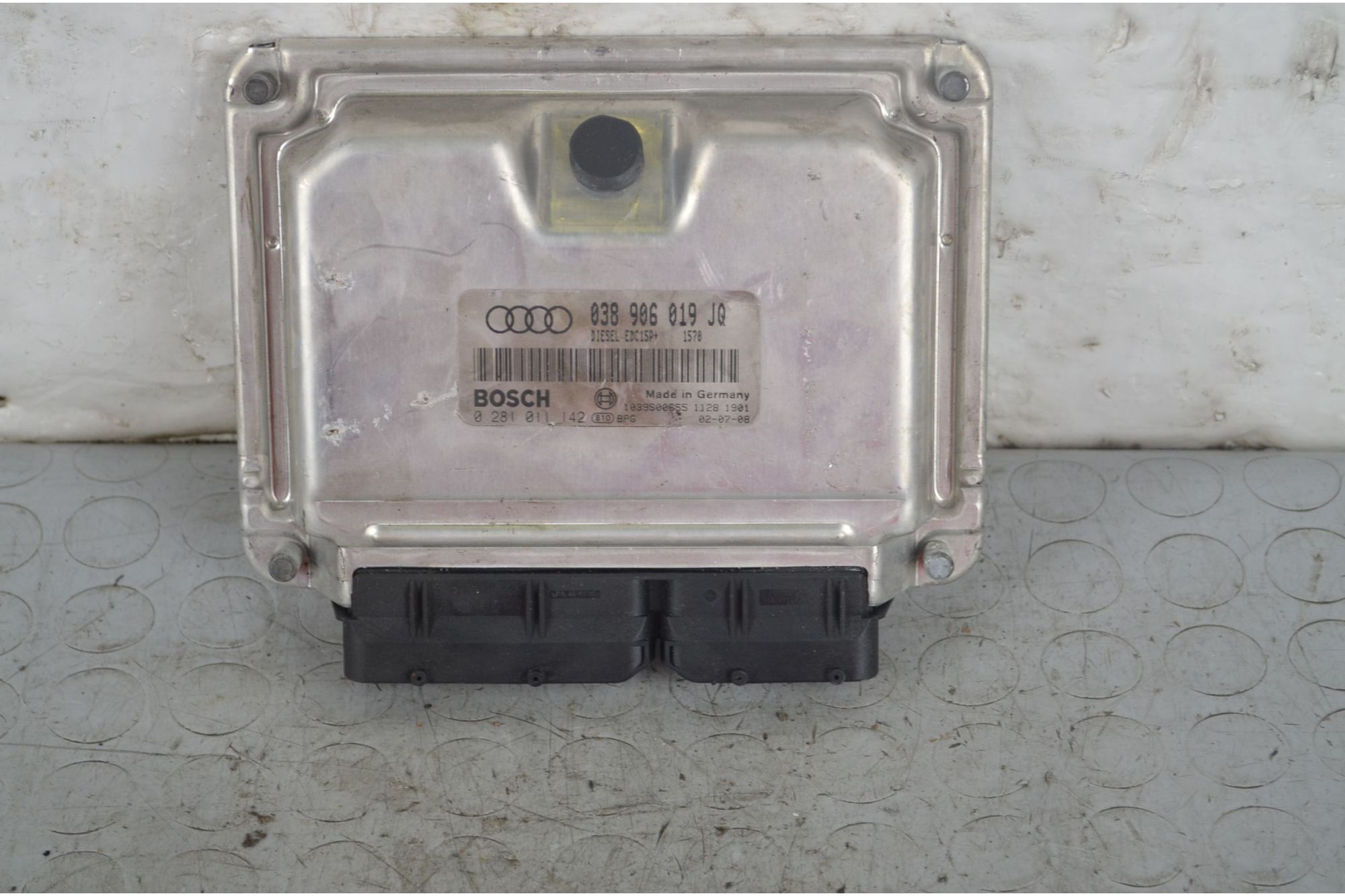 Centralina ECU Audi A4 B6 Dal 2000 al 2004 Cod 038906019JQ  1718186074874