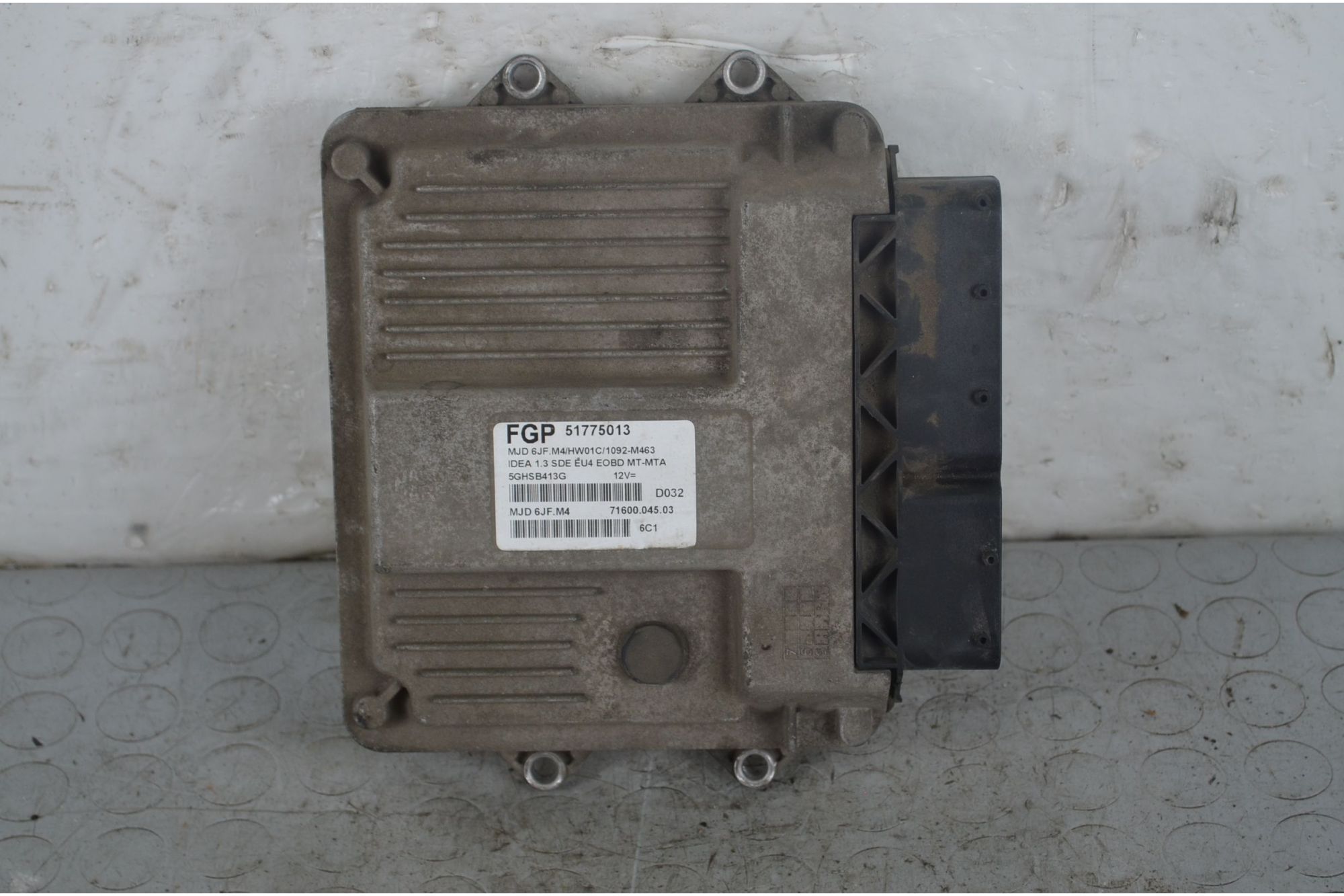 Centralina ECU Fiat Idea Dal 2003 al 2010 Cod 51775013  1718266252888