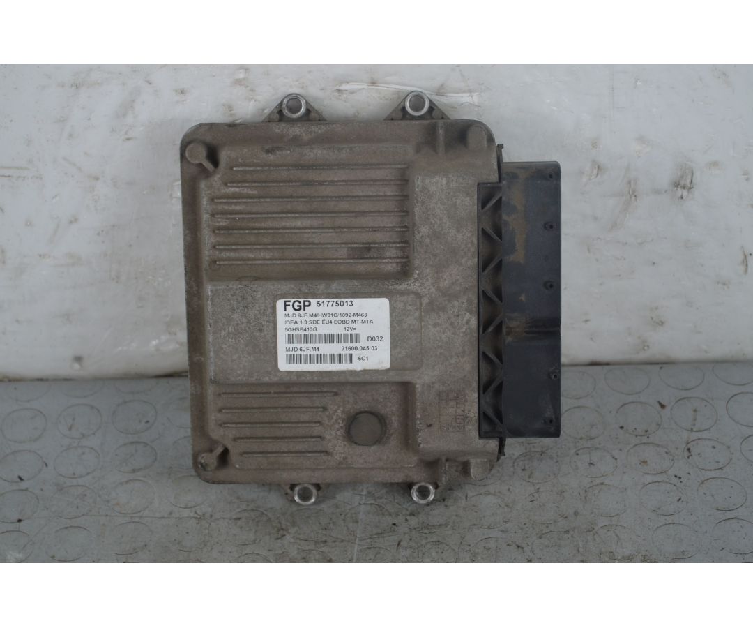 Centralina ECU Fiat Idea Dal 2003 al 2010 Cod 51775013  1718266252888