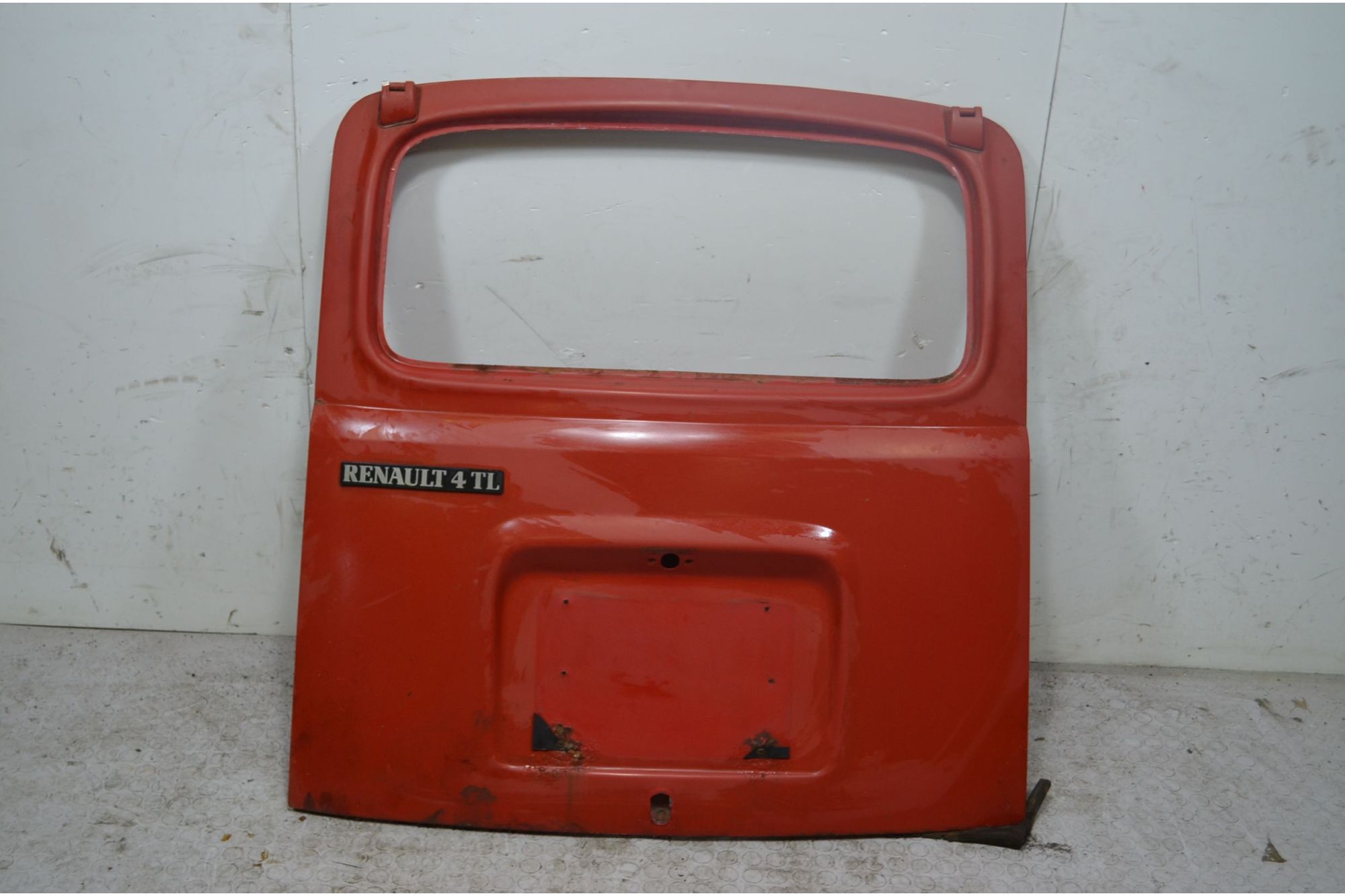 Portellone bagagliaio posteriore Renault 4 Dal 1978 al 1992 Rosso  1718281027362