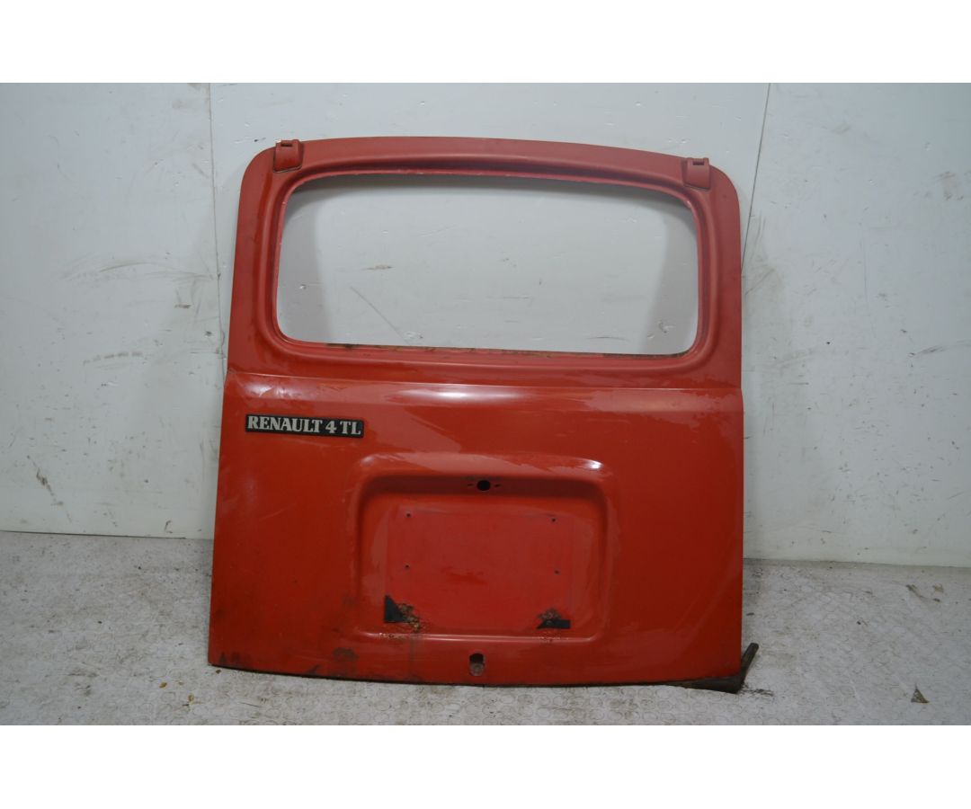 Portellone bagagliaio posteriore Renault 4 Dal 1978 al 1992 Rosso  1718281027362