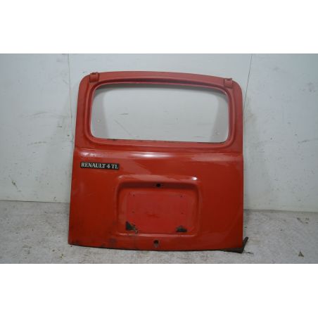 Portellone bagagliaio posteriore Renault 4 Dal 1978 al 1992 Rosso  1718281027362