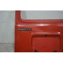 Portellone bagagliaio posteriore Renault 4 Dal 1978 al 1992 Rosso  1718281027362